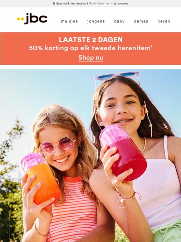 Dé zomerprints van nu 🏖️ + 50% op herencollectie
