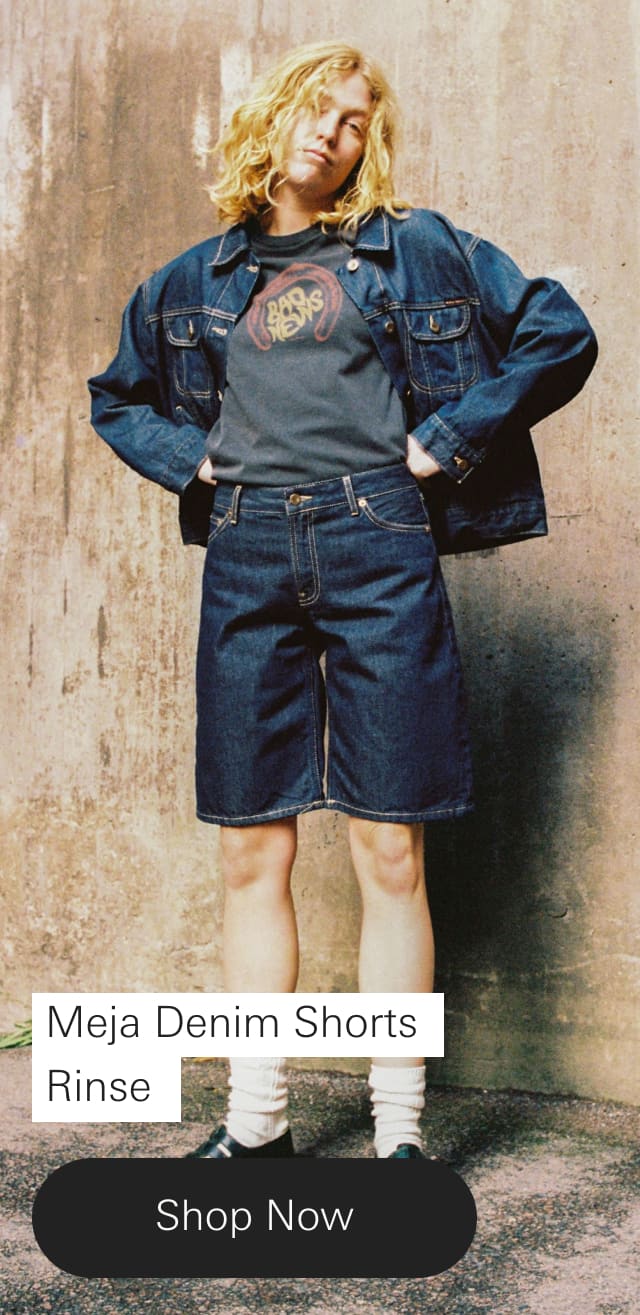 Meja Denim Shorts Rinse