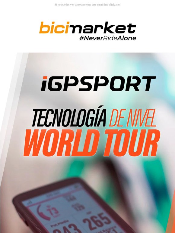 iGPSPORT: Tecnología de Nivel World Tour 📱