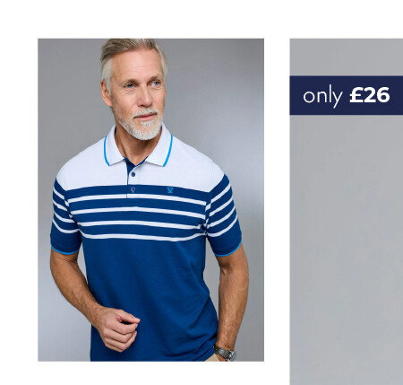 Striped Polo Shirt James Pringle