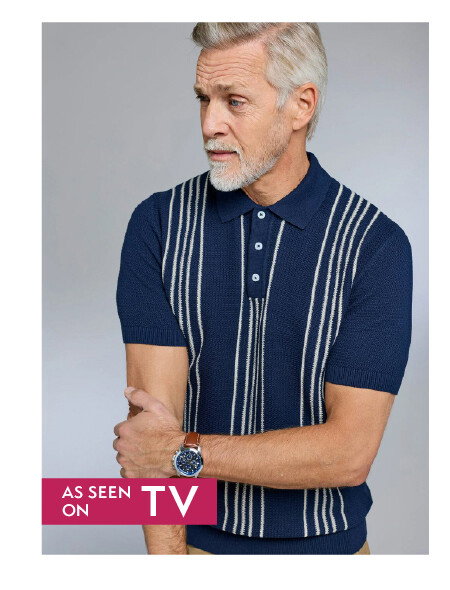 Cotton Knitted Polo Shirt