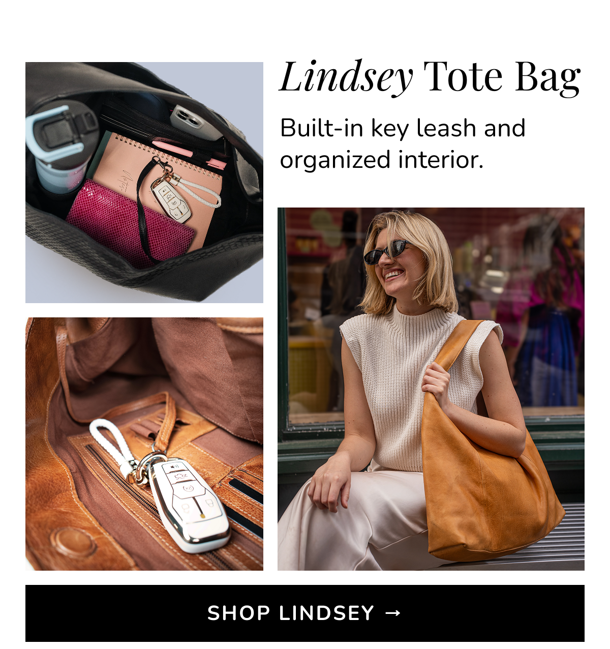 Lindsey Tote Bag