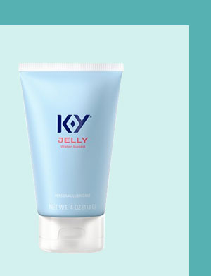 K-Y Jelly Water-Based Personal Lubricant - 4 oz.