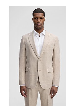 Baukasten-Anzug Alzer-Maury, beige