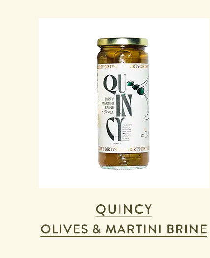 Quincy Olives & Martini Brine 