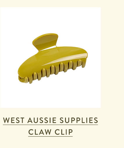 Olive Green Claw Clip 