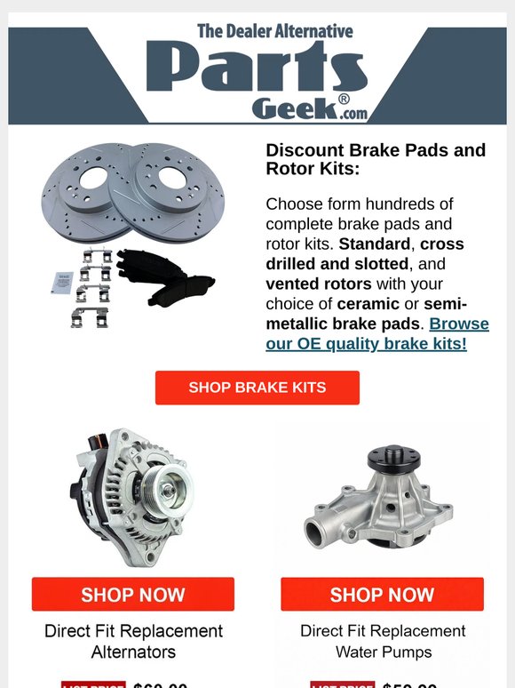 (Catalog Update) New Parts + New Discounts