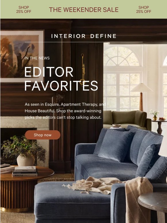 Esquire and House Beautiful approved ✔️