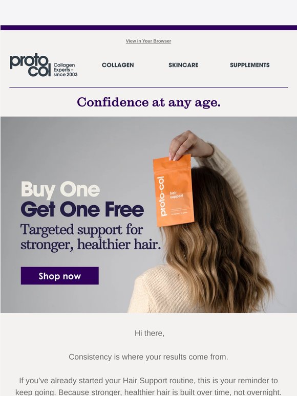Confidence Starts with Healthy Hair!