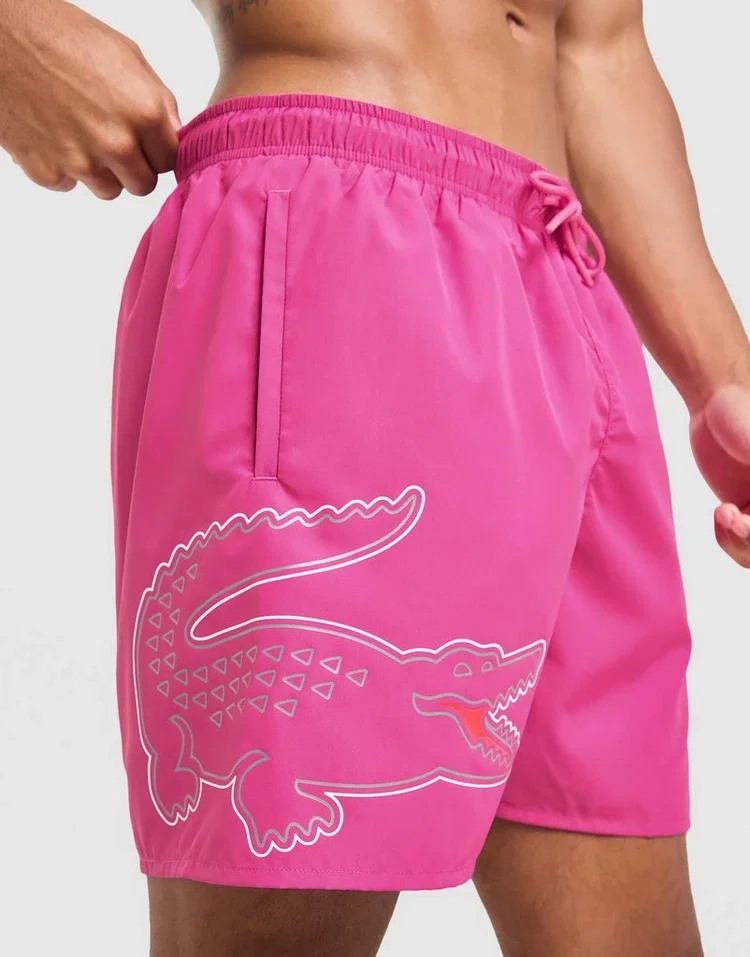 Lacoste Short de bain Croc Wrap
