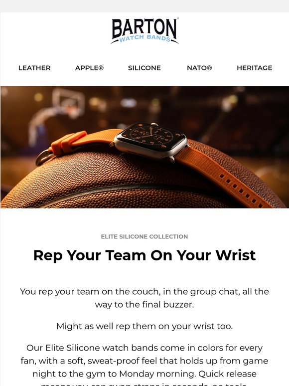 Game night calls for the right watch band