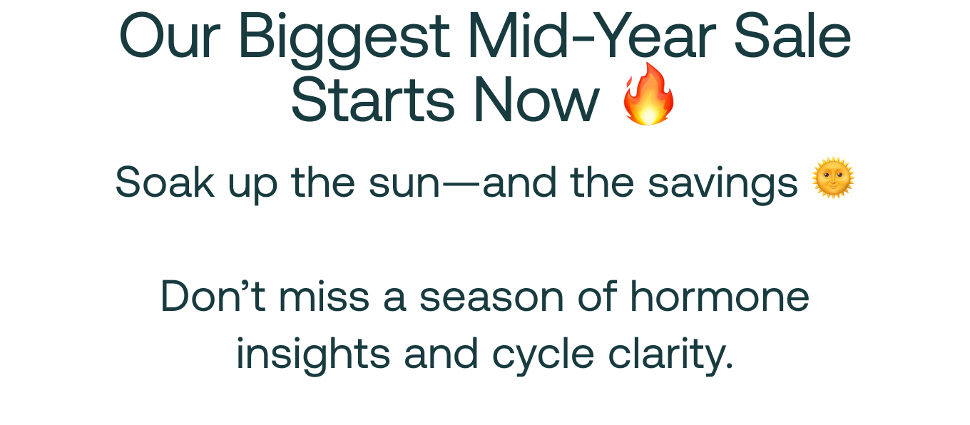 Our Biggest Mid-Year Sale Starts Now