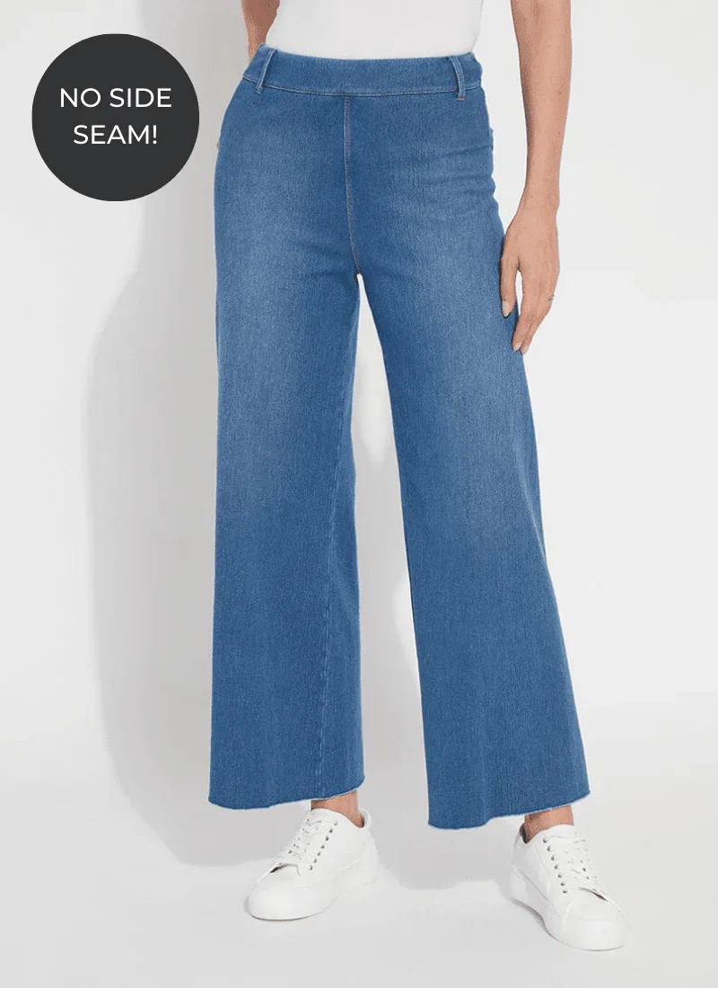 Image of Erin Hi Waist Wide Leg Denim (28" Inseam)