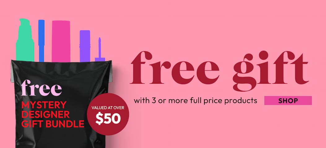Free gift with 3 or more full-price products | DB Cosmetics