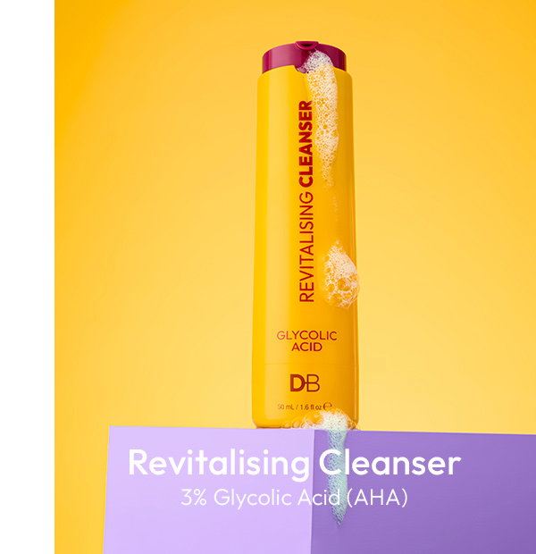 Revitalising Cleanser – 3% Glycolic Acid (AHA) | DB Cosmetics