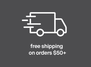 Free shipping on orders $50+