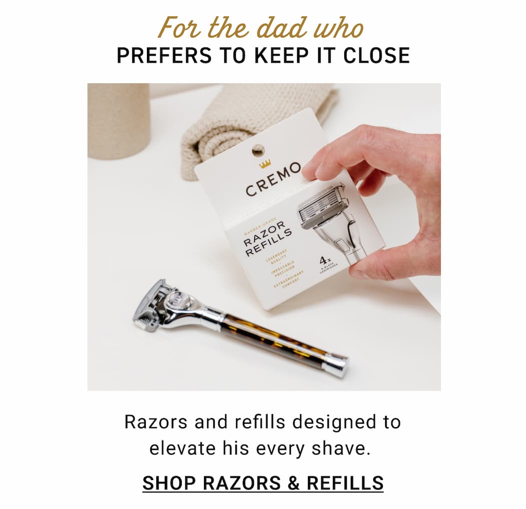 Razors and refills designed to elevate – Shop Razors & Refills