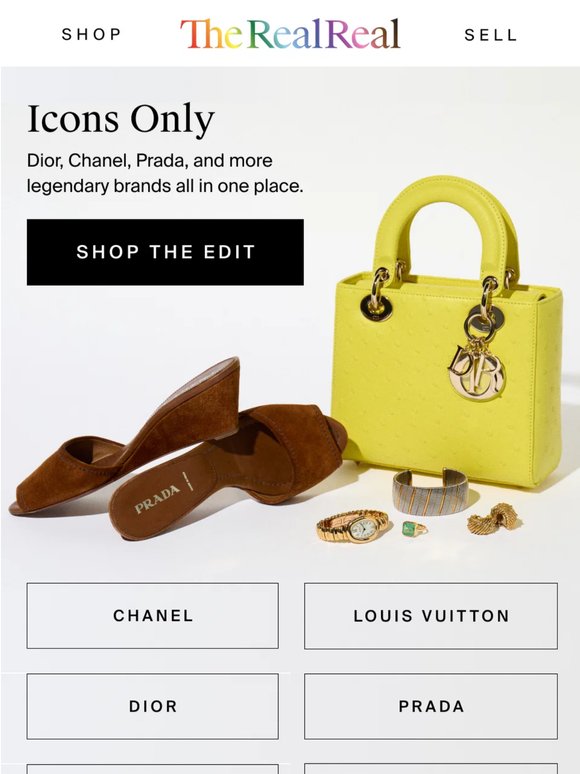 Dior. Chanel. Louis Vuitton.