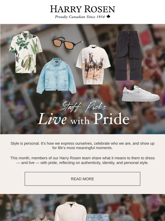 Staff Picks: Live with Pride