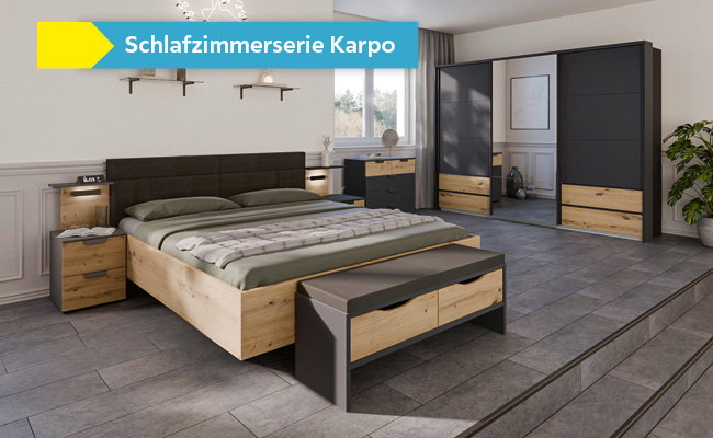 Schlafzimmerserie Karpo