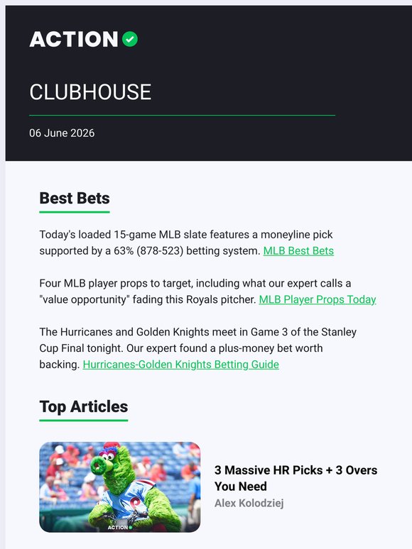 63% MLB System Loves This Rivalry