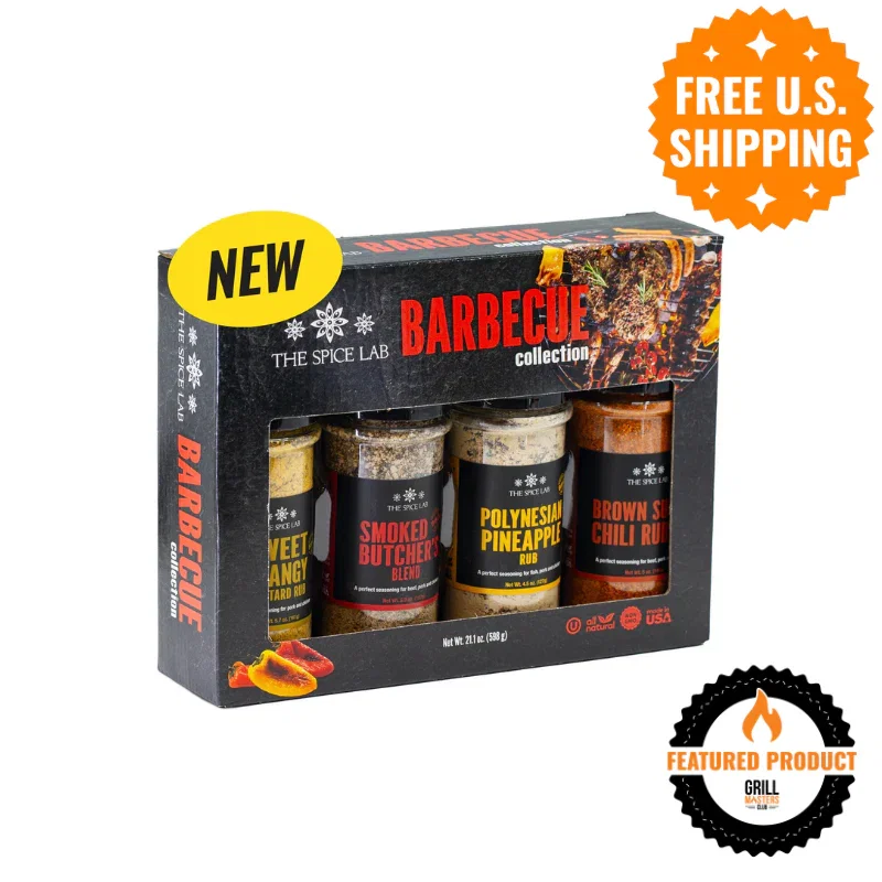Image of Barbecue Seasoning Collection (4-Pack) by The Spice Lab