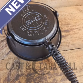 The BEST gift idea!  Griswold #8 Cast Waffle Iron #151/151, Tall Base!!   Ready to make Crispy Waffles!