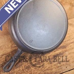 The Classic 8!  1940's early Hand Scribed Birmingham Stove & Range Red Mountain Series #8 Skillet
