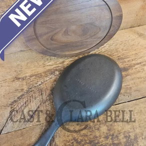 Fajitas AND a COOL presentation trivet.  Unique gift idea, Wagner Ware Cast Iron Sizzle Server, 1095