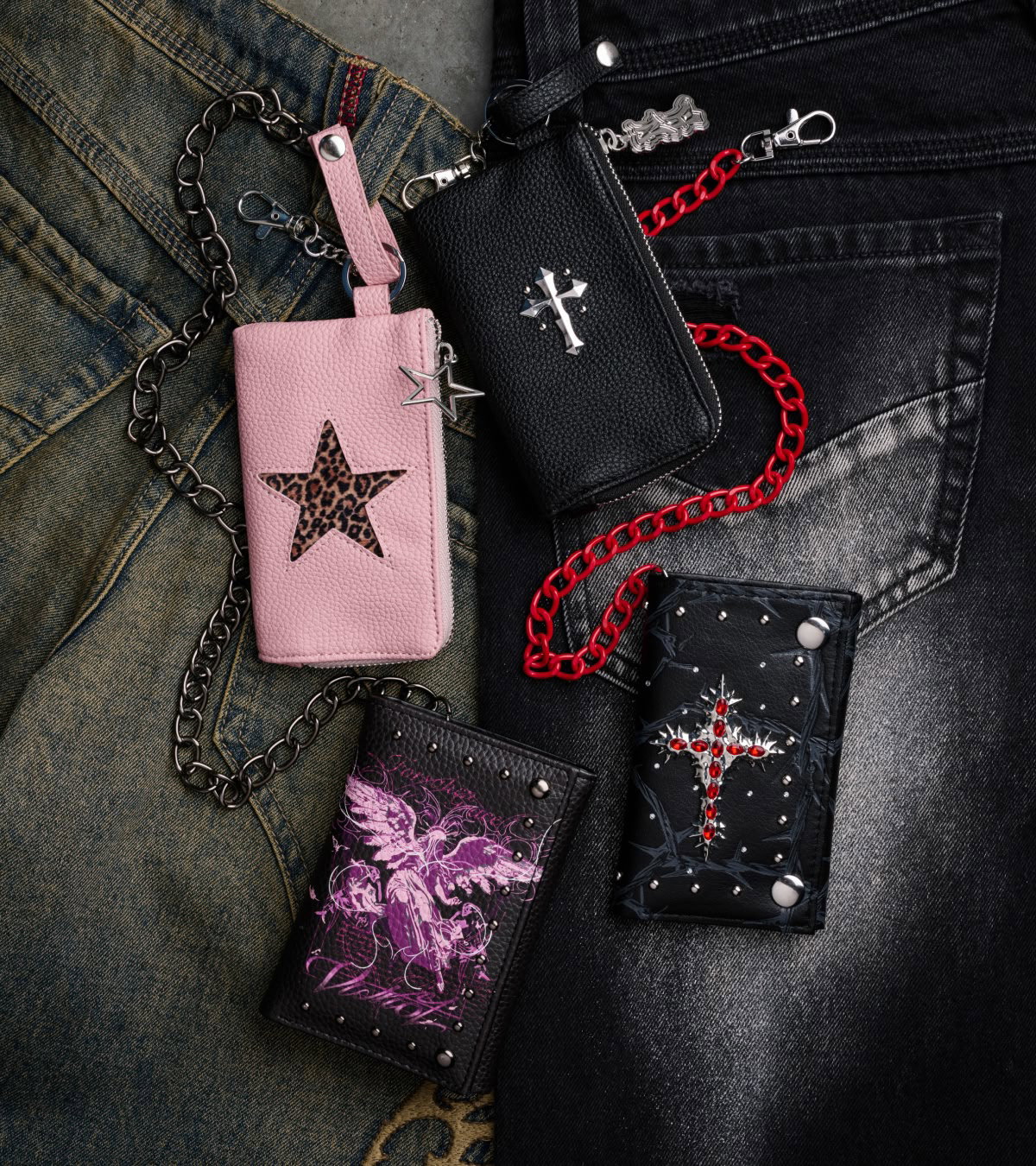 Shop all wallets, featuring chain wallets from Vitriol