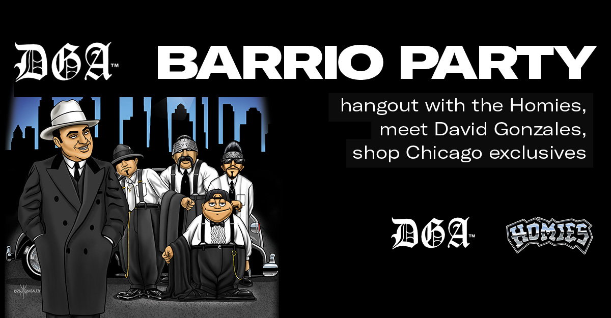 Party with DGA in Chicago, and snag party-exclusive Merch! Learn more now
