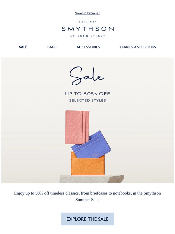 The Summer Sale is now on