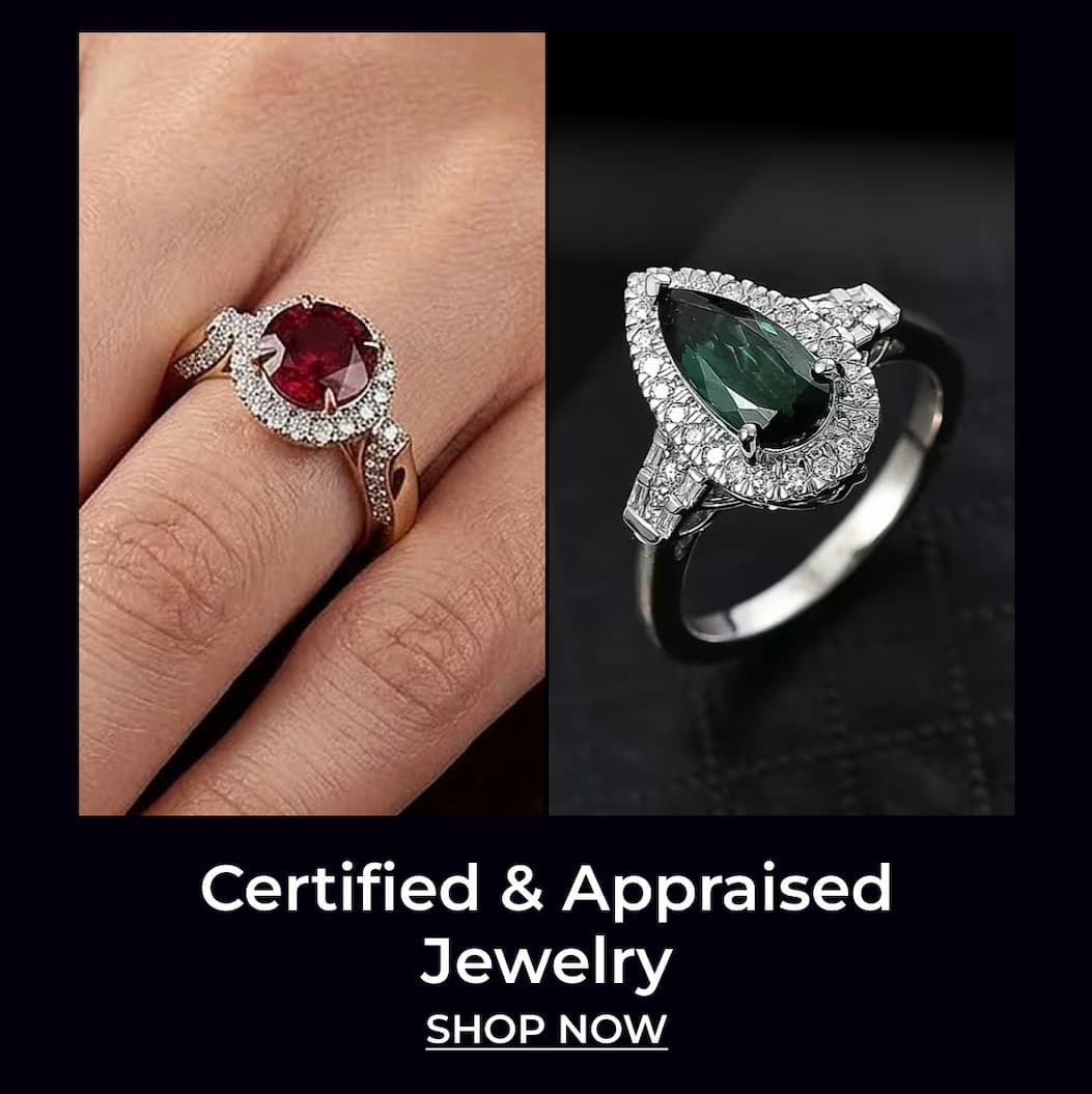 Certified & Appraised Jewelry