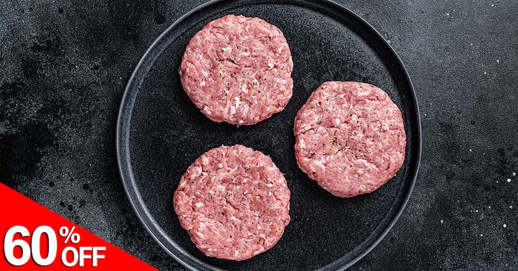 60% OFF Soy-free Turkey Breakfast Sausage Patties