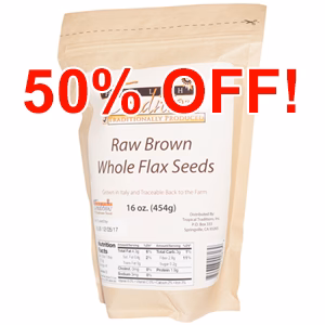 Image of Brown Flax Seed – 16 oz.