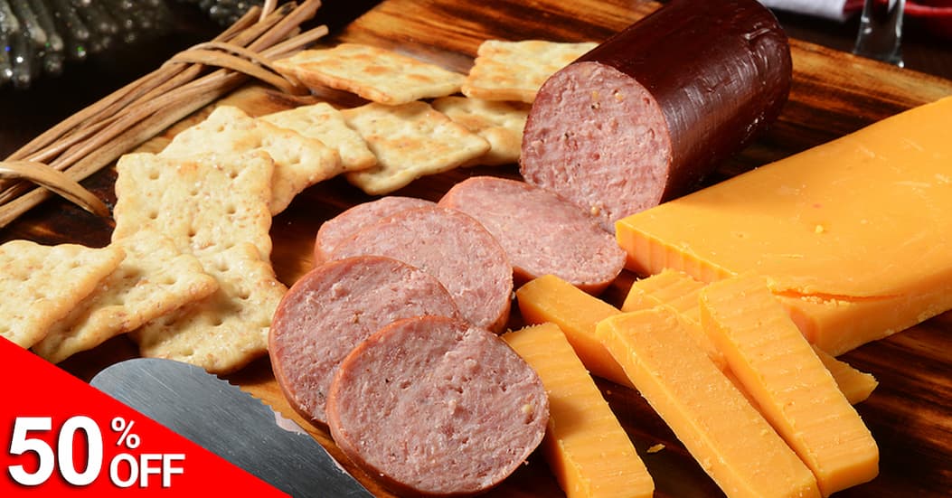 50% OFF Beef Summer Sausage