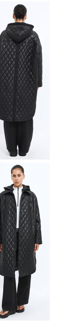 Longline Quilted Jacket