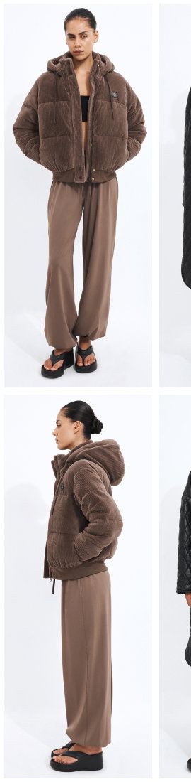 Sherpa Puffer Jacket