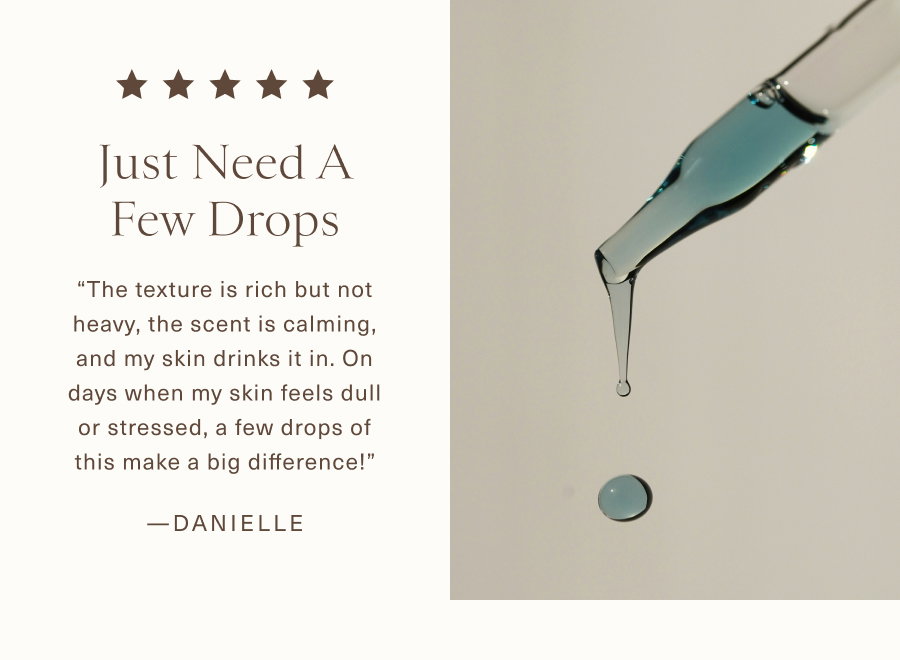 Just need a few drops