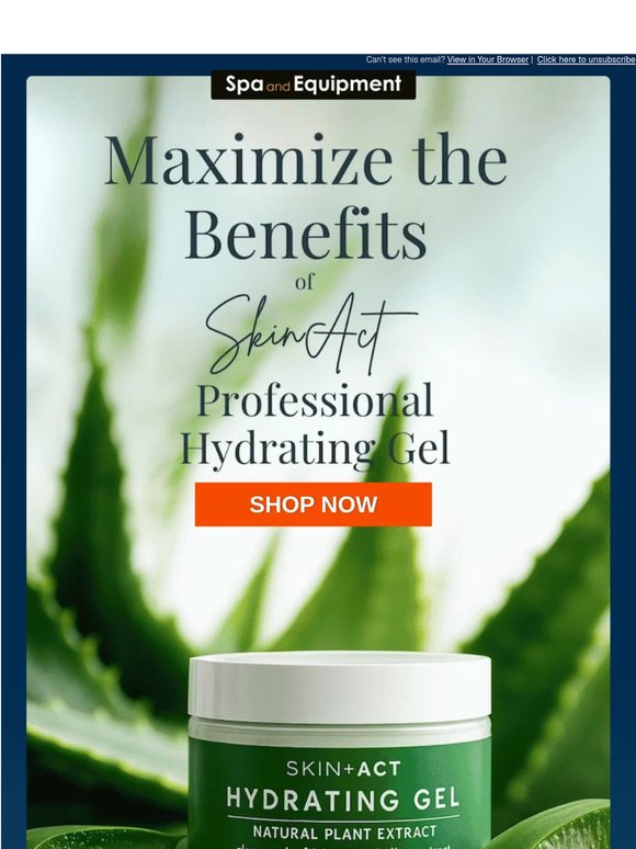 Don't Miss Out!💚 15% Off Hydrating Gel!