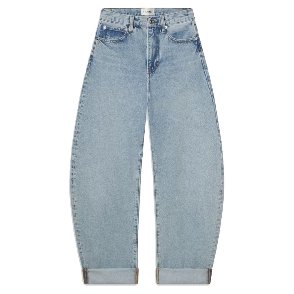 Image of The Bubble High Rise Barrel Leg Jeans - Outlaw