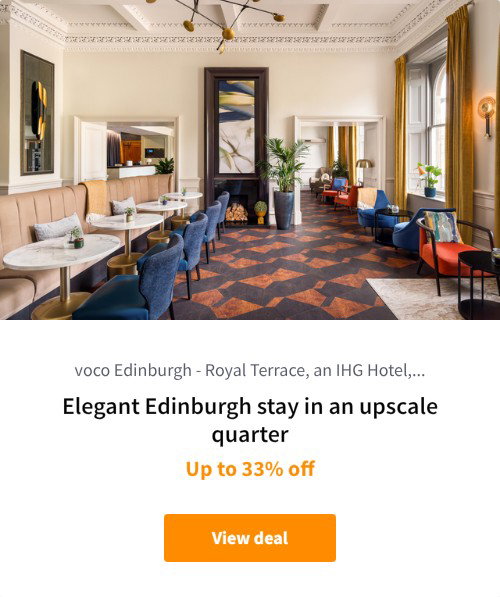 Elegant Edinburgh stay in an upscale quarter