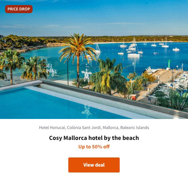 Cosy Mallorca hotel by the beach