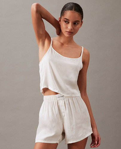 PURE SHEEN PYJAMA SHORTS