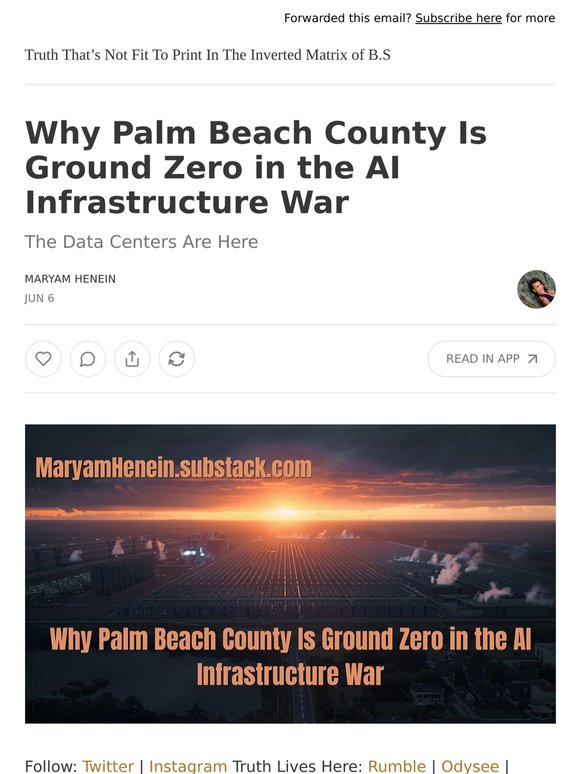 Why Palm Beach County Is Ground Zero in the AI Infrastructure War