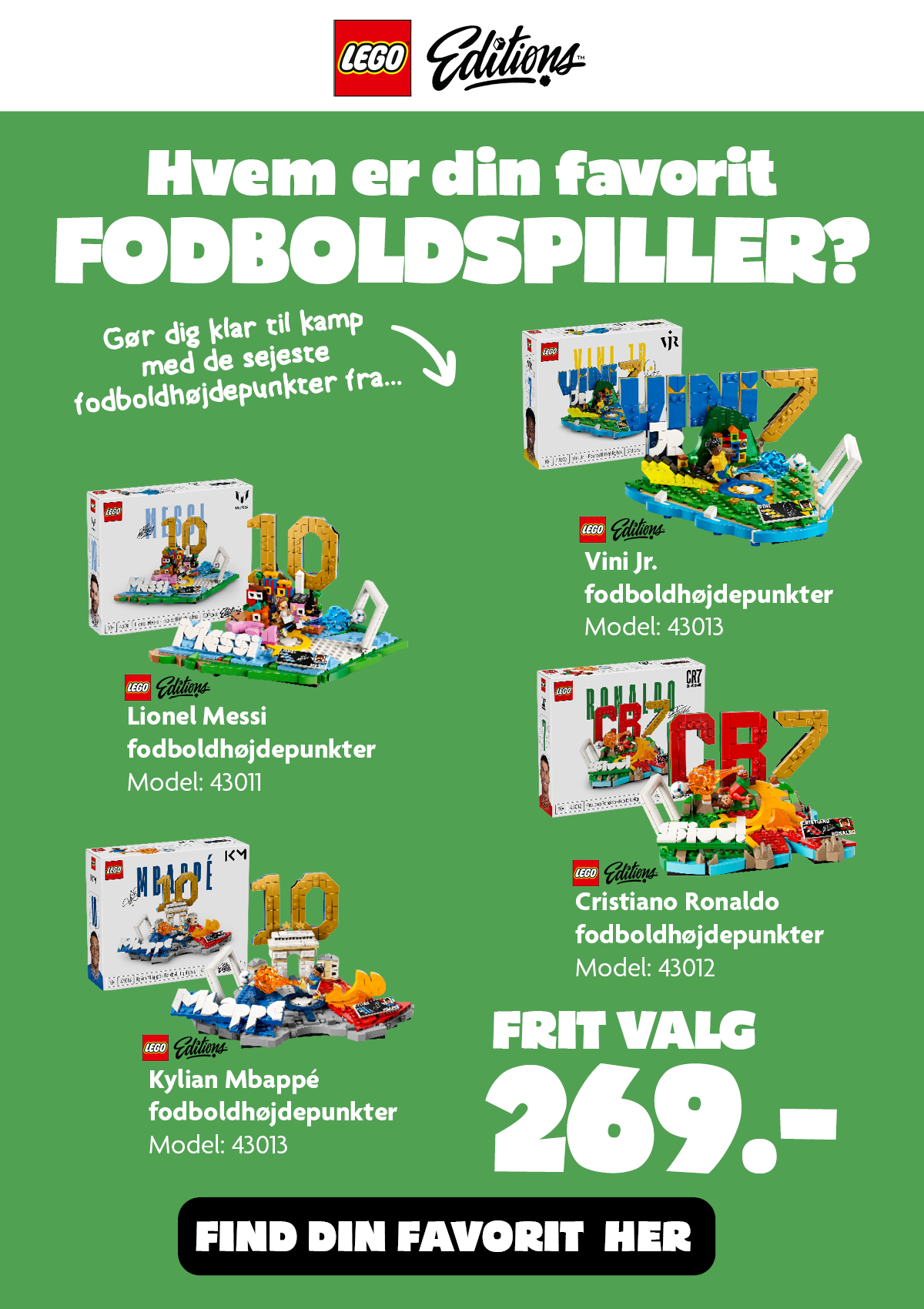 LEGO trofæ