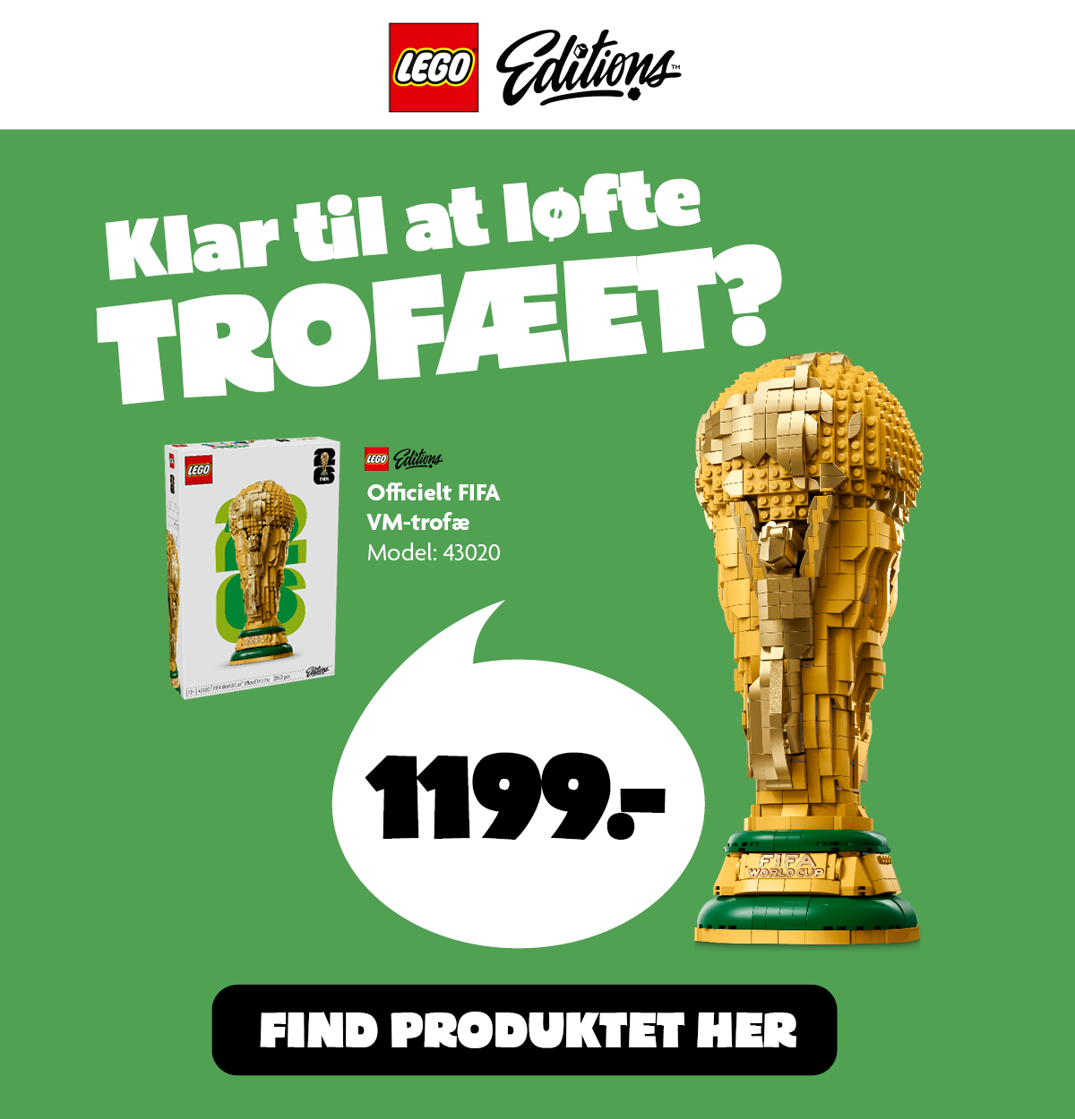 LEGO trofæ