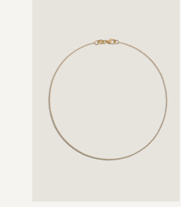 Beaded Ankle Chain