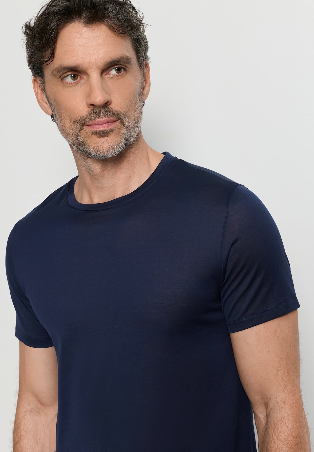 Cotton Sporty  Crew Neck Cotton T-Shirt