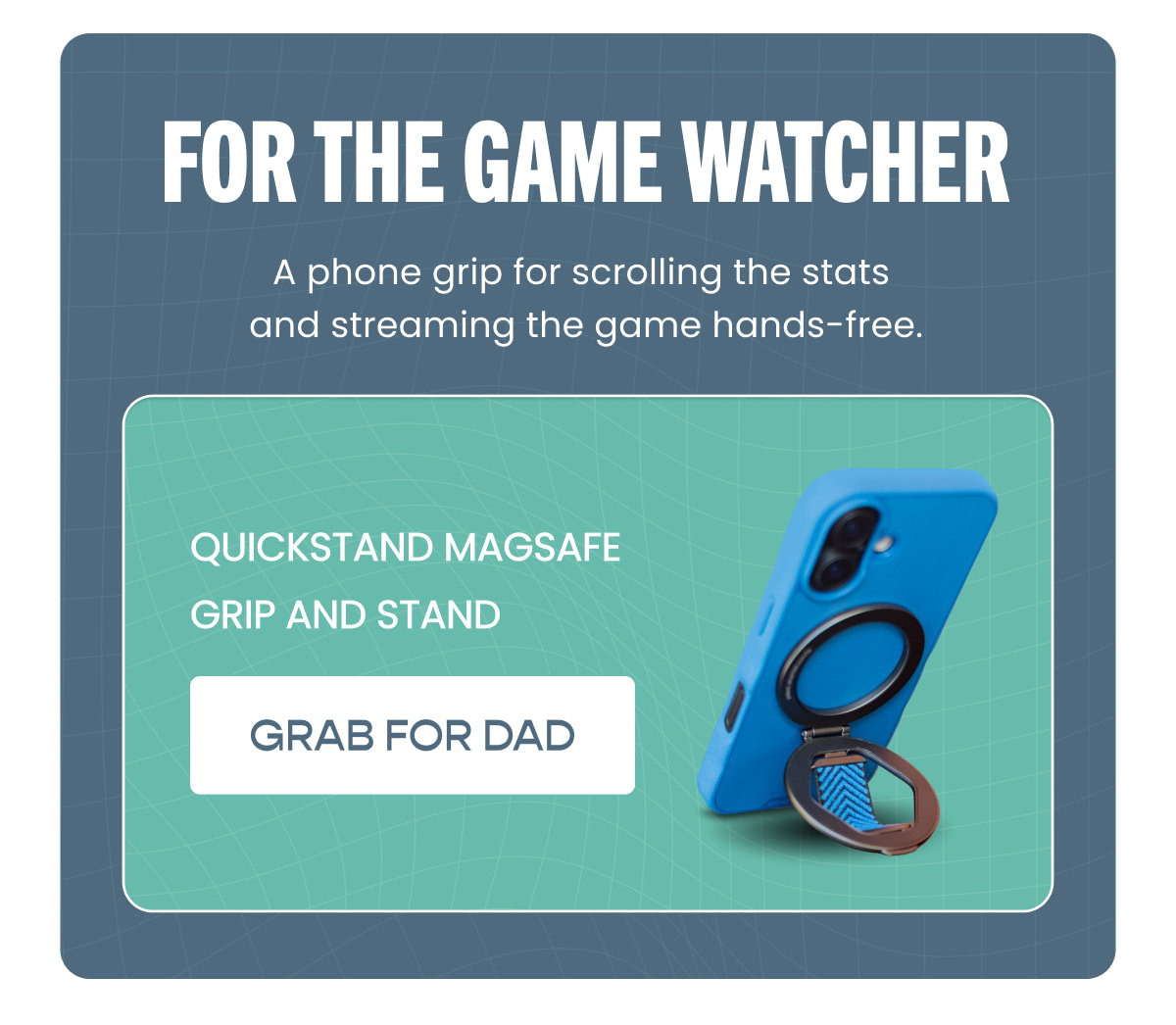 QUICKSTAND MAGSAFE GRIP AND STAND